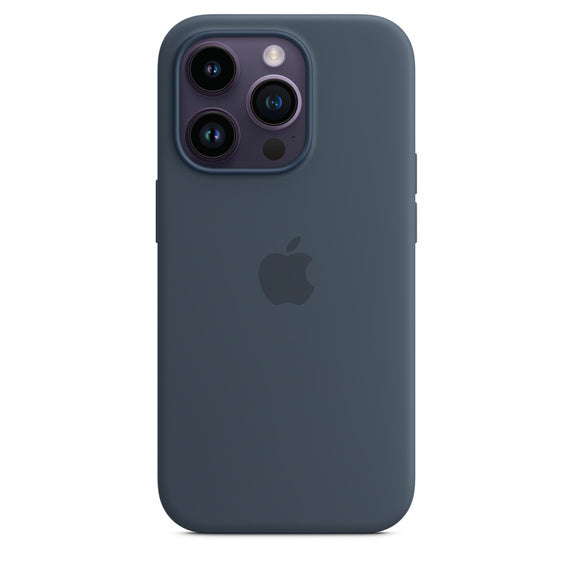 Protège apple silicone 14 pro / max magsafe / حماية آبل سيليكون 14 برو / ماكس ماڨسيف