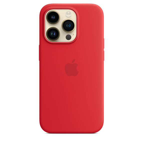 Protège apple silicone 14 pro / max magsafe / حماية آبل سيليكون 14 برو / ماكس ماڨسيف