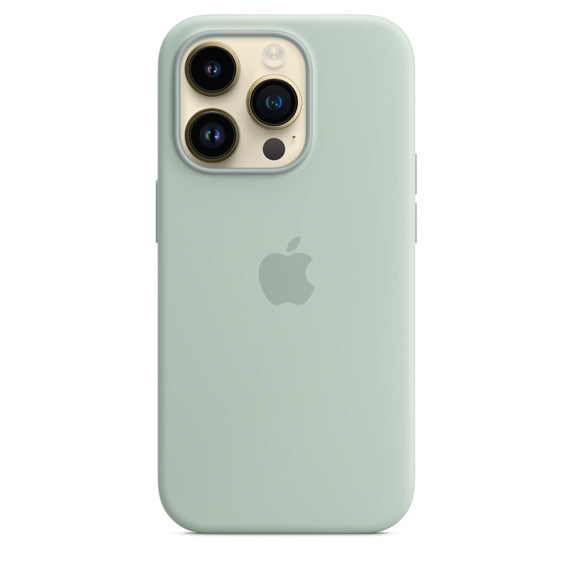 Protège apple silicone 14 pro / max magsafe / حماية آبل سيليكون 14 برو / ماكس ماڨسيف