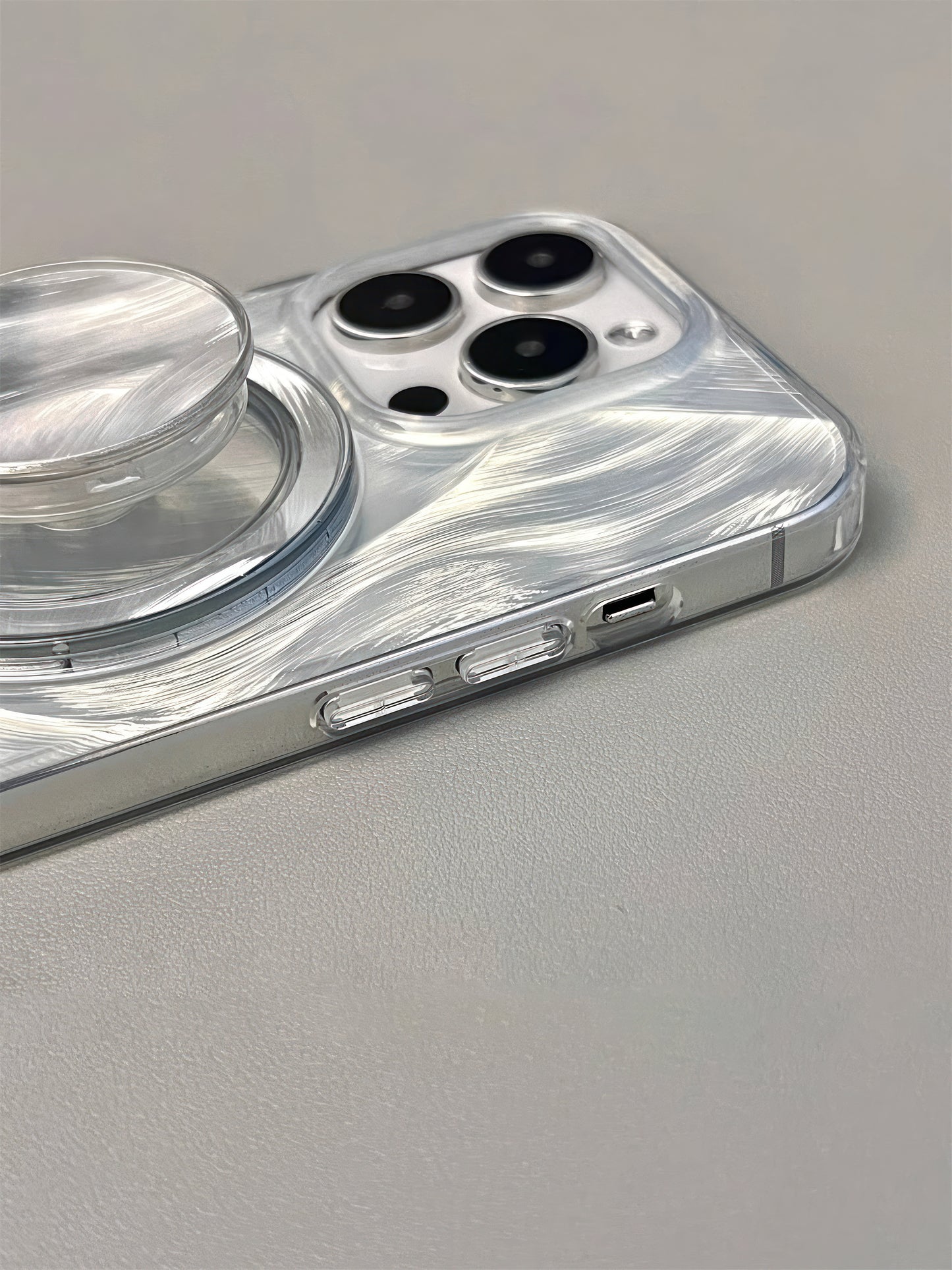 Protège iPhone 15 pro max avec support pop-up magsafe