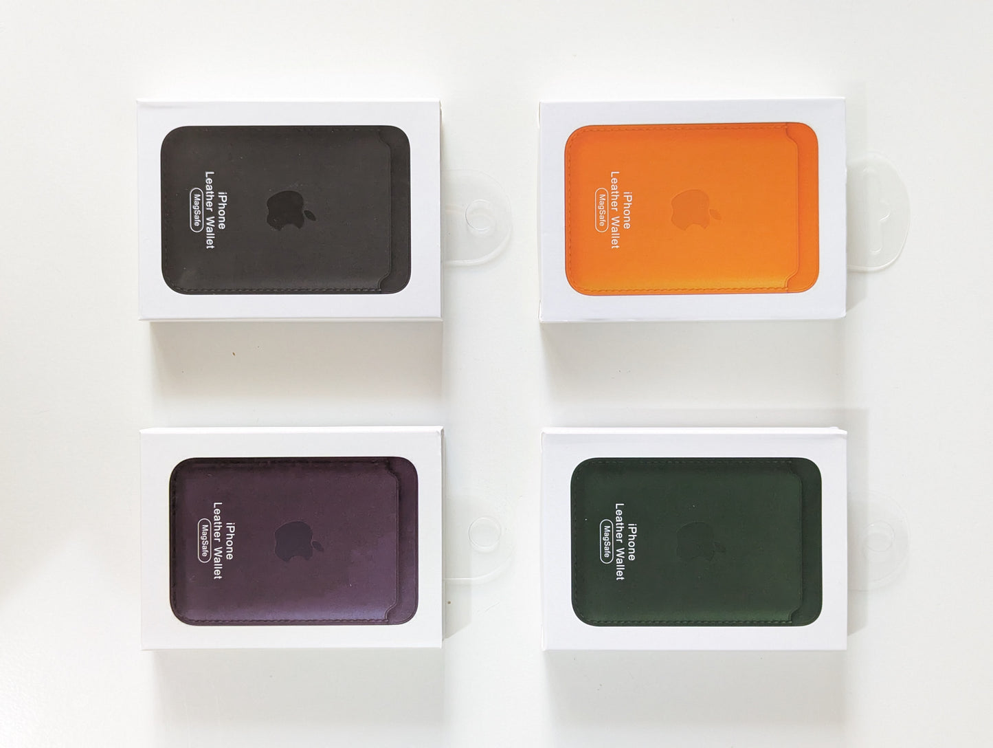 Porte-cartes apple cuir magsafe / حامل بطاقات آبل جلد ماڨسيف