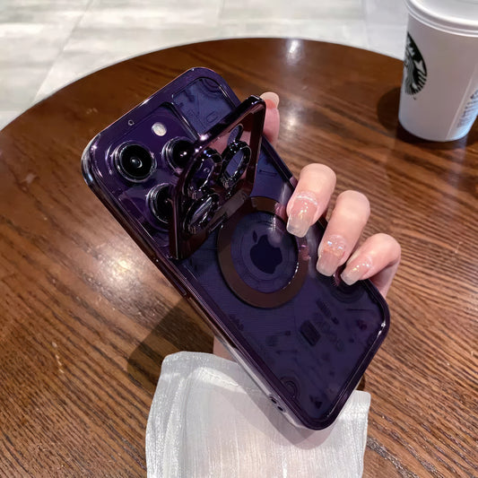 Coque 14 pro max magsafe avec protection caméra ouvrable / غطاء ١٤ برو ماكس ماڨسيف و حماية للكاميرا قابلة للفتح