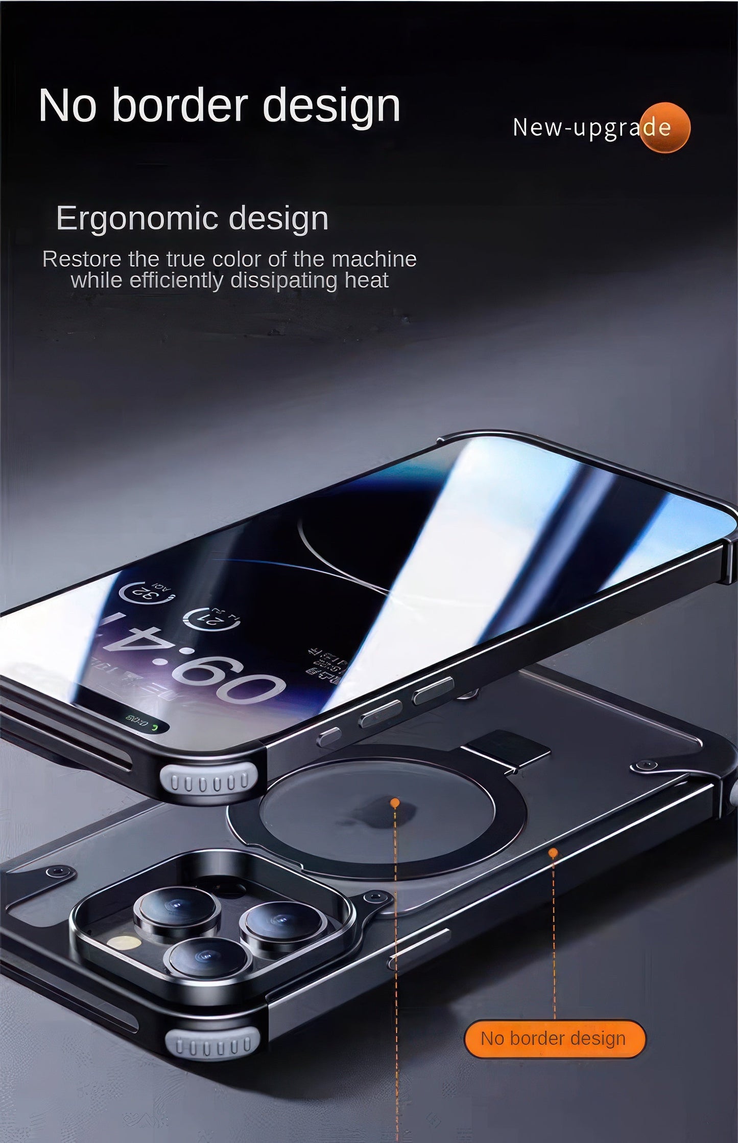 Coque 15/14 pro max métal luxe / حماية 14/15 برو ماكس فاخرة من المعدن
