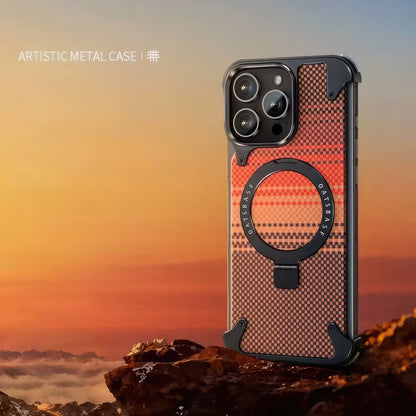 Coque 16 pro max en Kevlar et Métal حماية 16 برو ماكس فاخرة من كيفلر و المعدن