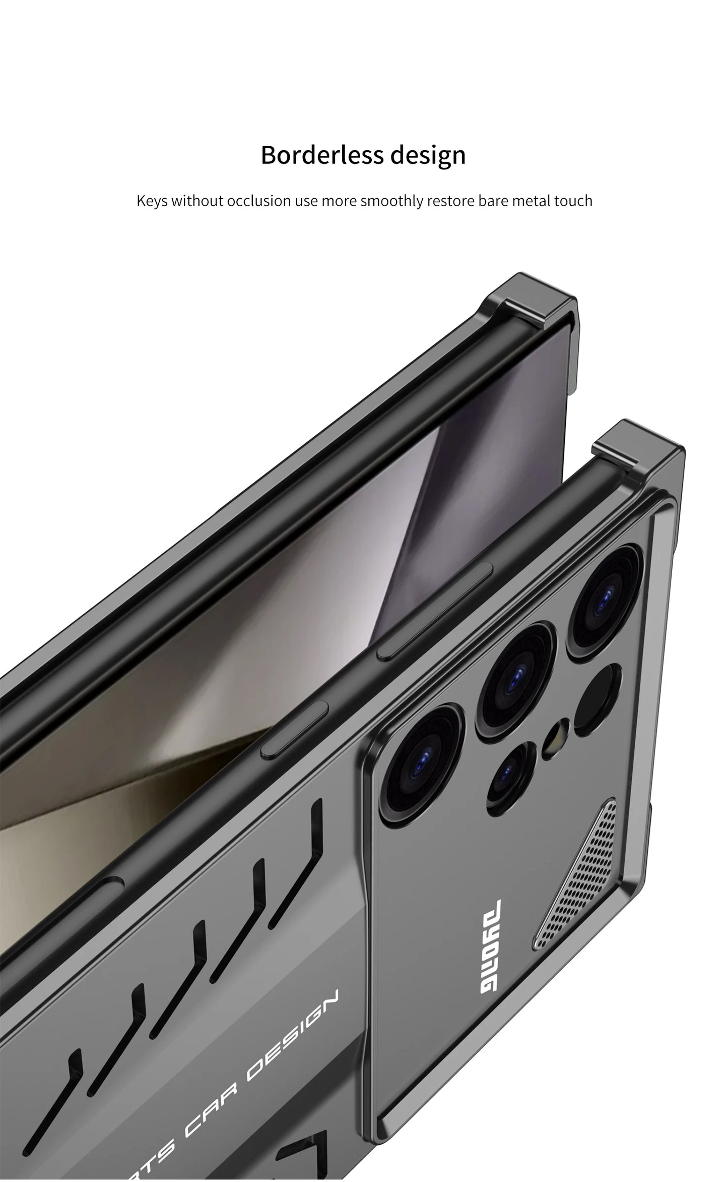 S25 Ultra Case Sport Metal