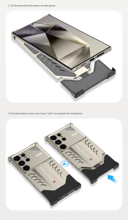 S25 Ultra Case Sport Metal