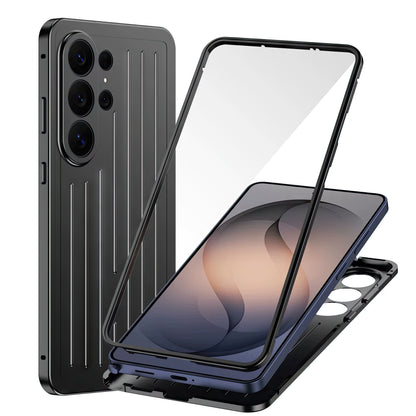 Coque S26 Ultra double face métallique protection 360°  / S26 Ultra حماية معدنية 360° درجة