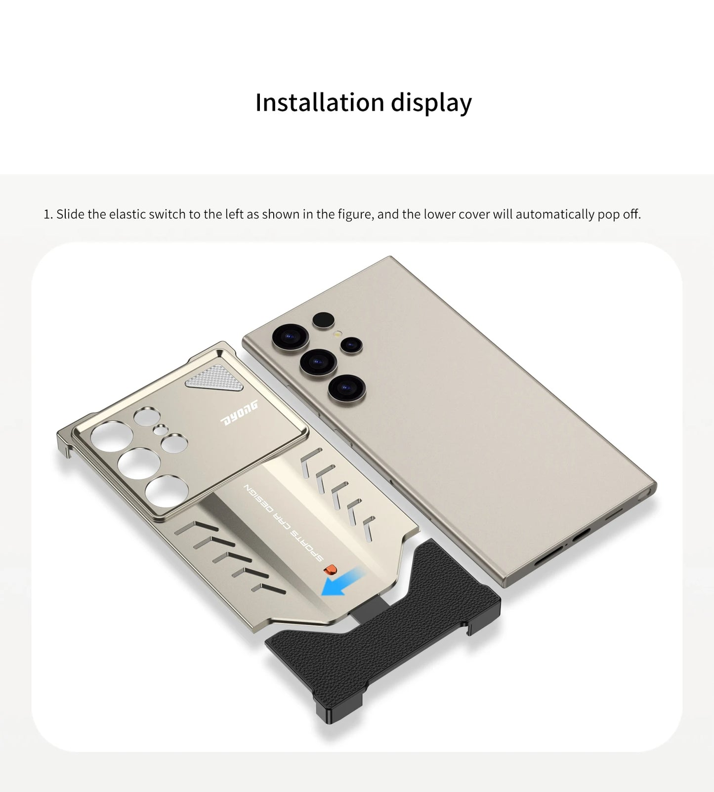 S25 Ultra Case Sport Metal