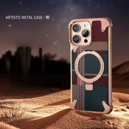 Coque 16 pro max en Kevlar et Métal حماية 16 برو ماكس فاخرة من كيفلر و المعدن