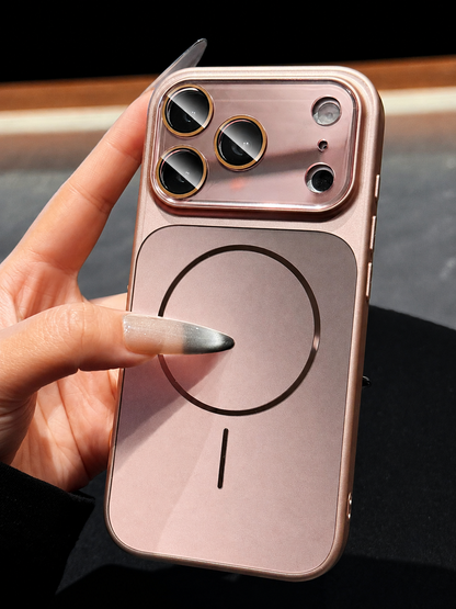 Pochette AG GLASS iPhone 17 pro max Magsafe avec protection de caméra intégrée / كيسAG GLASS لآيفون 17 برو ماكس مع تقنية ماڨسيف وحماية مدمجة للكاميرا
