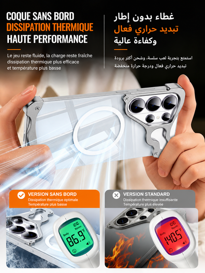 Protège Galaxy S26 Ultra Magsafe luxe et unique fait en aluminum / حماية ماجسيف Galaxy S26 Ultra فاخرة فريدة من نوعها