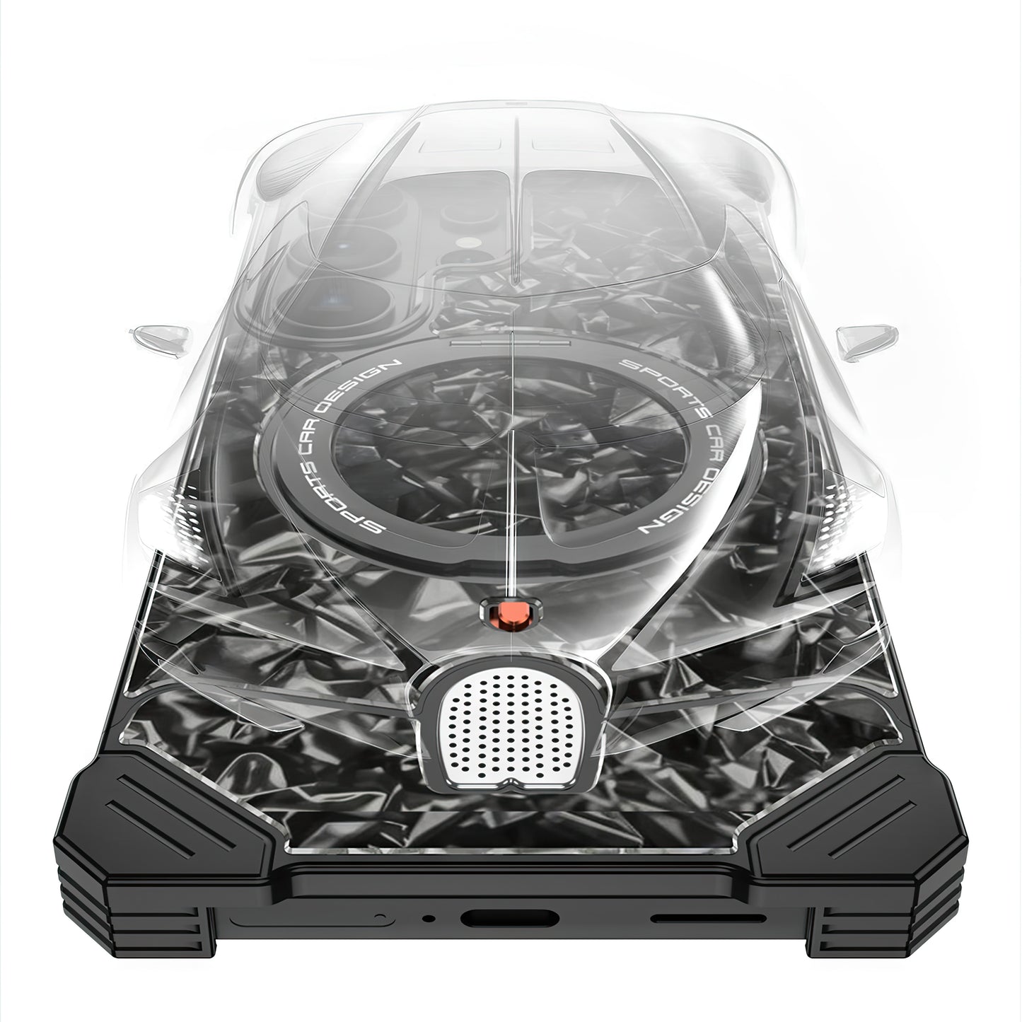 S26 Ultra Case Sport Metal Carbon Fiber