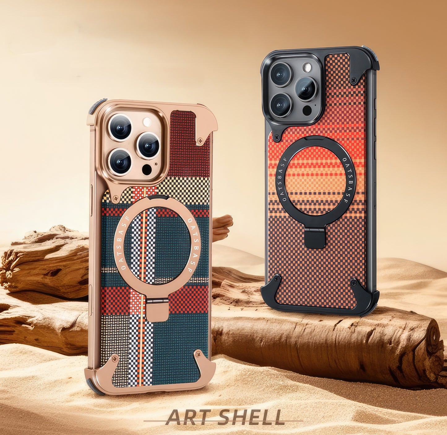 Coque 16 pro max en Kevlar et Métal حماية 16 برو ماكس فاخرة من كيفلر و المعدن