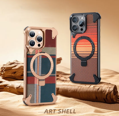 Coque 16 pro max en Kevlar et Métal حماية 16 برو ماكس فاخرة من كيفلر و المعدن