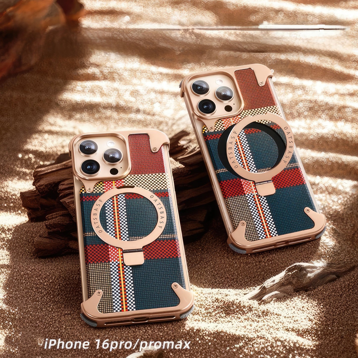 Coque 16 pro max en Kevlar et Métal حماية 16 برو ماكس فاخرة من كيفلر و المعدن