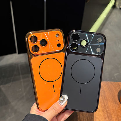 Pochette iPhone 17 pro max magsafe avec logo apple et protection de caméra intégrée / كيس لآيفون 17 برو ماكس شعار أبل مع تقنية ماڨسيف وحماية مدمجة للكاميرا