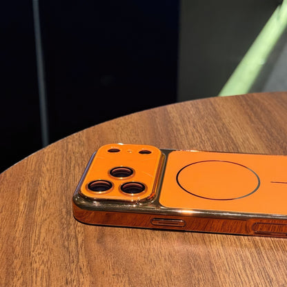 Pochette iPhone 17 pro max magsafe avec logo apple et protection de caméra intégrée / كيس لآيفون 17 برو ماكس شعار أبل مع تقنية ماڨسيف وحماية مدمجة للكاميرا