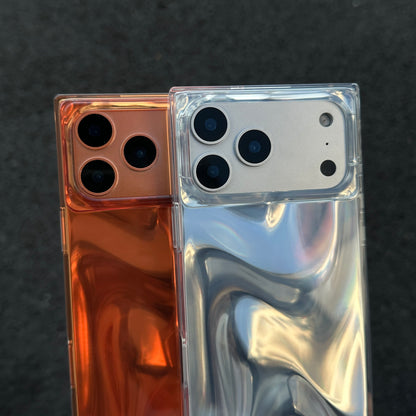 Pochette Carrée Liquid Glass 17 Pro Max / كيس 17 برو ماكس الزجاج السائل