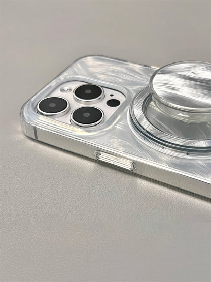 Protège iPhone 15 pro max avec support pop-up magsafe