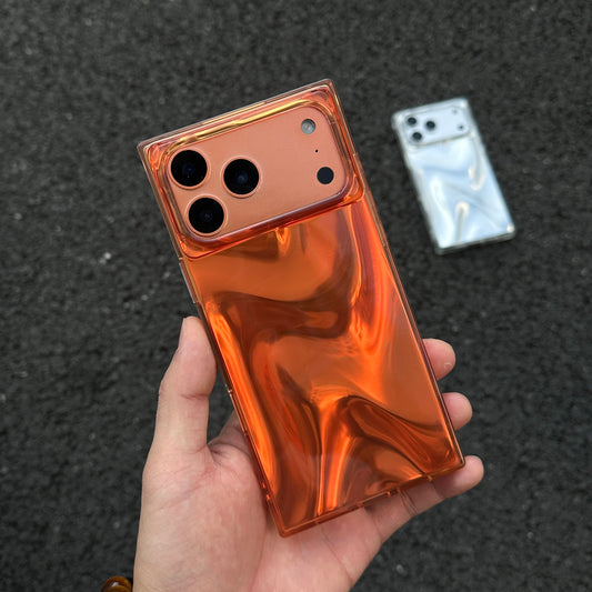 Pochette Carrée Liquid Glass 17 Pro Max / كيس 17 برو ماكس الزجاج السائل