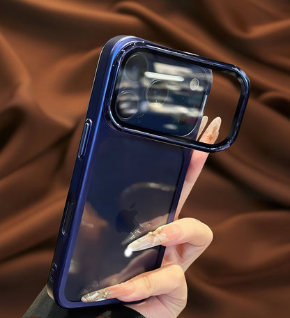 Protège iPhone 17 pro max avec protection de caméra ouvrable / حماية 17 برو ماكس  مزودة بحماية للكاميرا قابلة للفتح