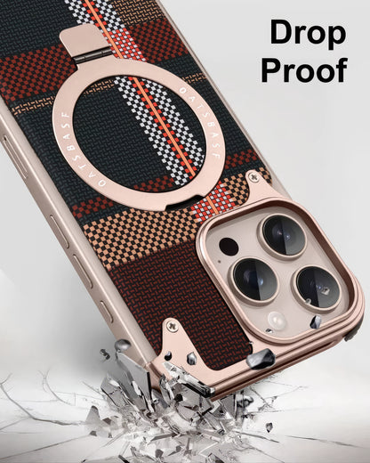 Coque 16 pro max en Kevlar et Métal حماية 16 برو ماكس فاخرة من كيفلر و المعدن