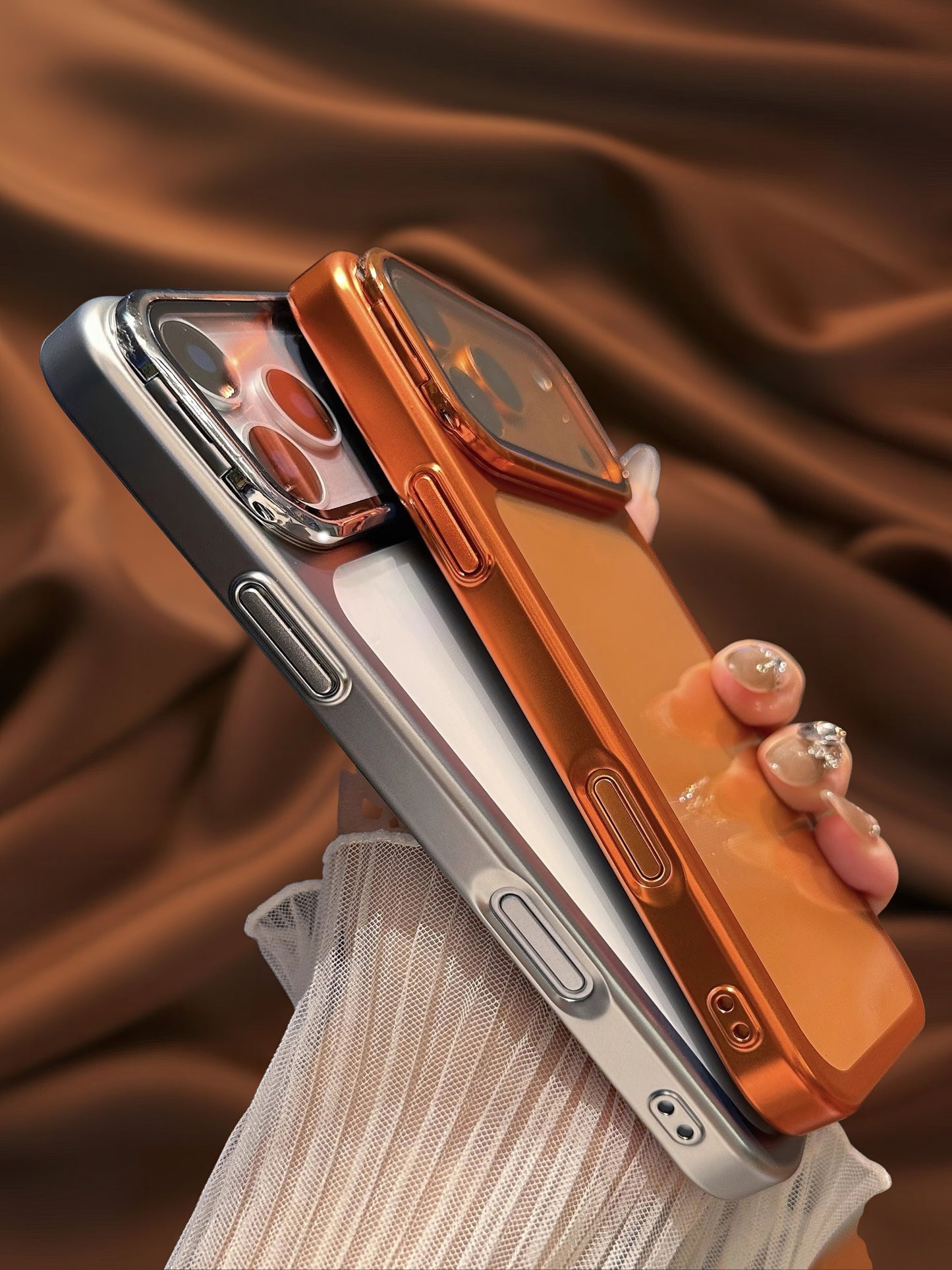 Protège iPhone 17 pro max avec protection de caméra ouvrable / حماية 17 برو ماكس  مزودة بحماية للكاميرا قابلة للفتح