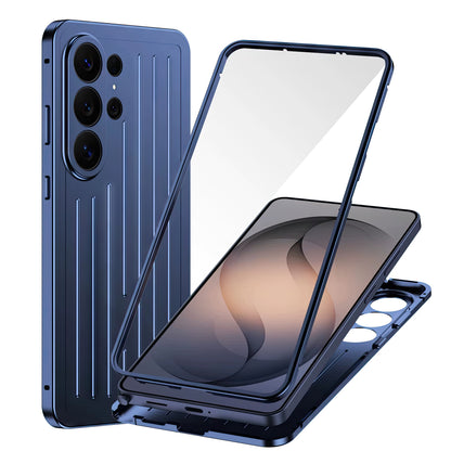 Coque S26 Ultra double face métallique protection 360°  / S26 Ultra حماية معدنية 360° درجة